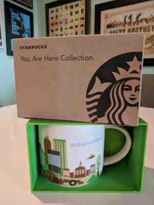 Starbucks Coffee - You Are Here Collection INDIANAPOLIS Mug, 14 Oz. NEW - Sold on eBay Mar, 25th 2019 for $25.00