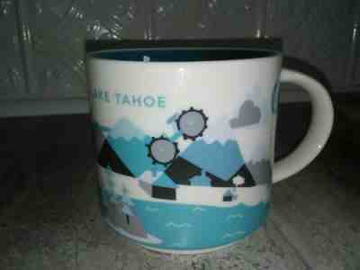 2015 Nice Starbucks You Are Here Coffee Cup Mug YAH Lake Tahoe Nevada California - Sold on eBay Apr, 6th 2019 for $15.51