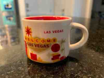 LAS VEGAS Starbucks Espresso Demitasse Mug 2 oz. You Are Here Series Ornament - Sold on eBay Apr, 21st 2019 for $9.99