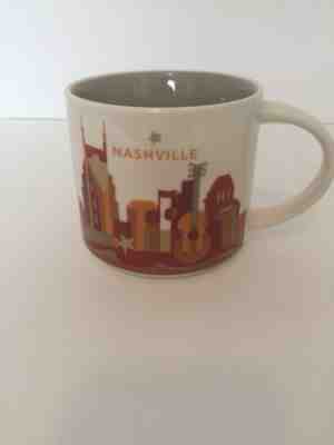 Starbucks Nashville You Are Here Mug 14 ounce Grand Ol' Opry Music City NIB - Sold on eBay Apr, 19th 2019 for $22.50