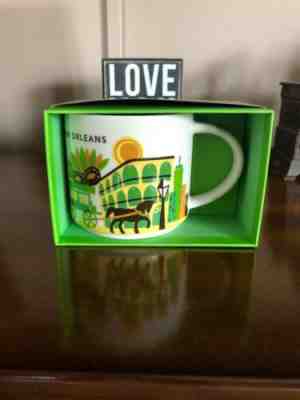 Starbucks 2014 "You Are Here" Collection Coffee Mug New Orleans.  BNIB Sturdy - Sold on eBay Apr, 21st 2019 for $19.00