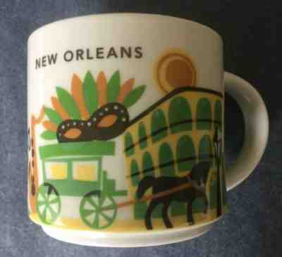 2015 NEW ORLEANS STARBUCKS Coffee YAH Mug You Are Here Cup 14oz - Sold on eBay Apr, 20th 2019 for $21.00