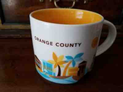 Starbucks / ORANGE COUNTY / "YOU ARE HERE" Collection / RETIRED / City Mug - EUC - Sold on eBay Apr, 21st 2019 for $20.50
