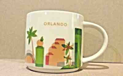 2012 Starbucks ORLANDO You Are Here Collection Coffee Tea Mug Cup 14 ounces EUC! - Sold on eBay Apr, 21st 2019 for $10.49