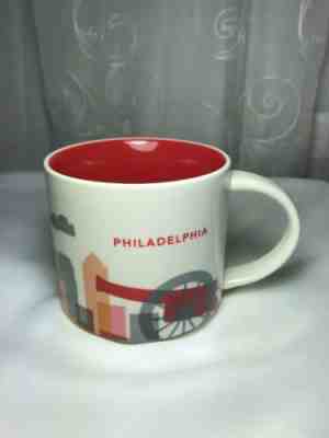 Philadelphia Starbucks You Are Here Collection Coffee Mug Cup 2013 - Sold on eBay Apr, 21st 2019 for $5.50