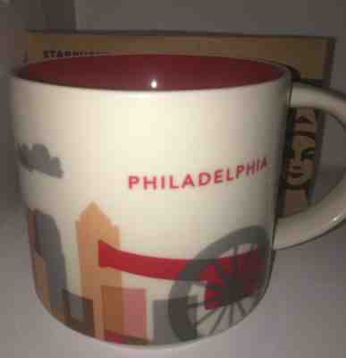 NWT - Starbucks Wish You Were Here Collection Coffee Mug - Philadelphia - Sold on eBay Apr, 20th 2019 for $13.95