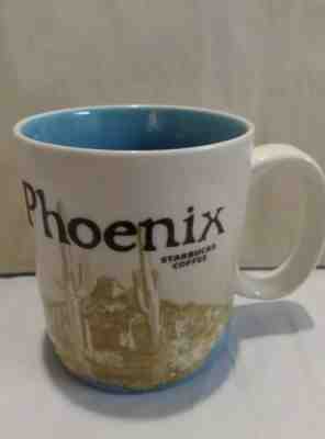 Starbucks Coffee Mug Phoenix Arizona Cactus 2012 Global City Icon Series 16 oz. - Sold on eBay Apr, 21st 2019 for $12.95