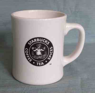 Starbucks Barista Mug, First Store Pike Place Market, 2002 Nude Siren Logo Black - Sold on eBay Apr, 22nd 2019 for $13.50