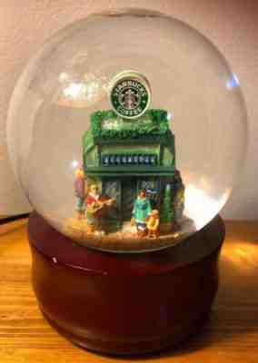 Starbucks Christmas Musical Snowglobe Seattle Pike Place Farmers Market 1999 HTF - Sold on eBay Apr, 14th 2019 for $29.99