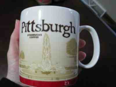 Starbucks Pittsburgh collector's mug coffee cup global icon city - Sold on eBay Apr, 16th 2019 for $24.00