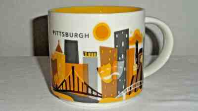 Starbucks You Are Here PITTSBURGH Coffee Mug Cup Collection 2014 14 oz - Sold on eBay Mar, 27th 2019 for $17.99
