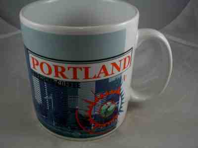 Starbucks Mug Cup 1999 almost 5" tall EXCELLENT! PORTLAND Oregon Very Large - Sold on eBay Apr, 21st 2019 for $17.24