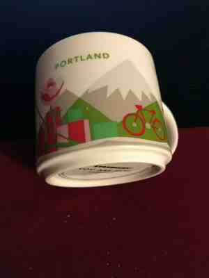 Signed Starbucks Mug You Are There Portland Large Mug Cut Coffee Collectible - Sold on eBay Apr, 21st 2019 for $7.95