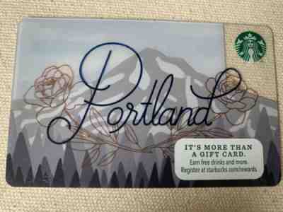 Starbucks Gift Card 2017 Portland Oregon State Mount Hood Rose Trees No $ Value - Sold on eBay Apr, 20th 2019 for $1.50