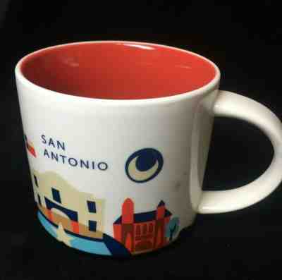 Starbucks San Antonio You Are Here Collection 2015 Coffee Cup Mug 14oz  - Sold on eBay Apr, 22nd 2019 for $11.00