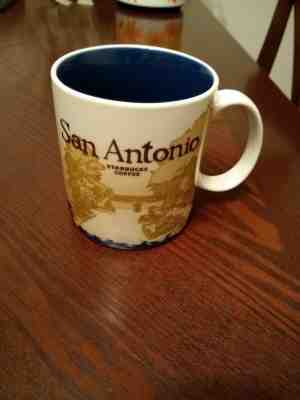 STARBUCKS COFFEE MUG - SAN ANTONIO  2011 GLOBAL ICON SERIES  EXCELLENT - Sold on eBay Apr, 22nd 2019 for $15.00
