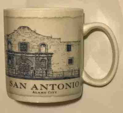 Starbucks 2007 San Antonio Alamo City Architecture Series Coffee Mug 18 oz - Sold on eBay Apr, 20th 2019 for $9.00