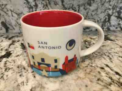 2014 Starbucks City 14oz Mug You are here Series San Antonio Retired - Sold on eBay Apr, 13th 2019 for $13.70