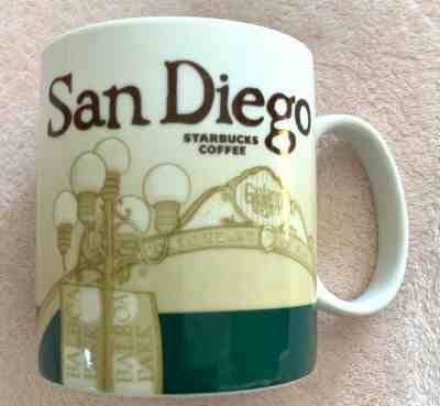 Starbucks Coffee City Mug Collector Series San Diego Balboa Park 2009 16 fl oz - Sold on eBay Apr, 21st 2019 for $9.99