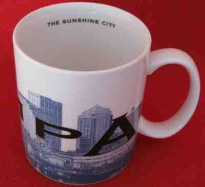 TAMPA SKYLINE Starbucks Mug - Skyline Series One  - 2002 - USA Seller - NWOT - Sold on eBay Mar, 24th 2019 for $15.00