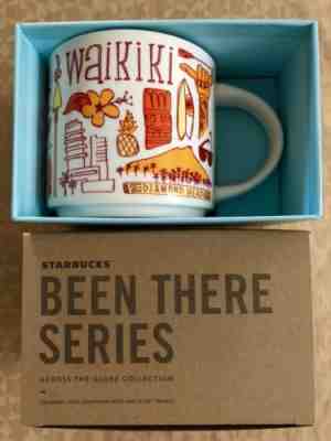 Starbucks Mug 2018 Waikiki Hawaii “Been There Series” 14 Oz. Brand New! - Sold on eBay Apr, 18th 2019 for $21.93
