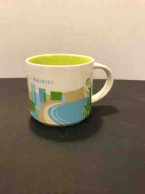 Starbucks 14 fl oz You Are Here Waikiki mug Cup EUC - Sold on eBay Apr, 13th 2019 for $9.00