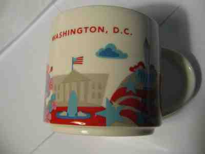Starbucks You Are Here WASHINGTON DC Mug Cup Original  2015 14 OZ - Sold on eBay Apr, 23rd 2019 for $16.99