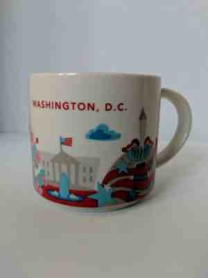 Starbucks Washington DC You Are Here YAH 2013 Collector Series 14 oz Mug Cherry - Sold on eBay Apr, 20th 2019 for $19.95