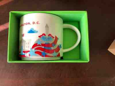 Brand new STARBUCKS 14 fl oz You Are Here Washington DC mug  - Sold on eBay Apr, 19th 2019 for $13.50