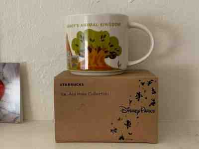 RARE Starbucks YAH Disney Parks Animal Kingdom Version 1 (V1) 14oz Coffee Mug - Sold on eBay Apr, 3rd 2019 for $61.00