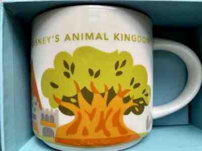Starbucks DISNEY’S ANIMAL KINGDOM Mug~You Are Here Collection~New In Box~RARE - Sold on eBay Apr, 2nd 2019 for $58.88