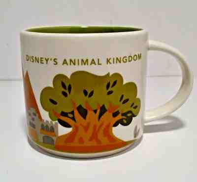 RARE Starbucks Coffee Mug Disney’s Animal Kingdom You Are Here 14oz EUC - Sold on eBay Apr, 1st 2019 for $39.99