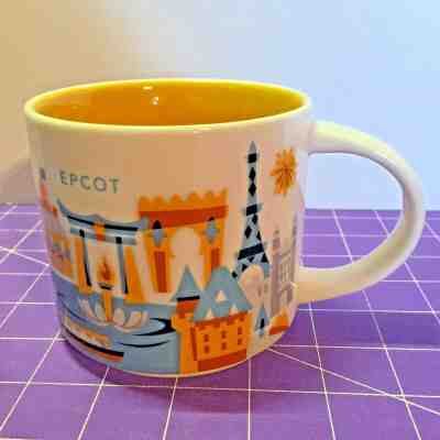 NEW Disney World Parks Starbucks EPCOT YOU ARE HERE Coffee Tea Mug Box - Sold on eBay Apr, 22nd 2019 for $12.95