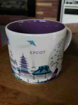 Starbucks Disney World Disney Parks Epcot Mug You Are Here Collection - Sold on eBay Apr, 19th 2019 for $46.89