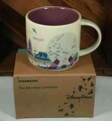 Disney World Epcot Monorail STARBUCKS Purple You Are Here Mug Cup - Sold on eBay Apr, 1st 2019 for $43.98