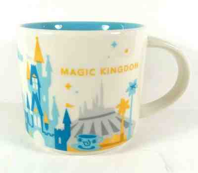 Starbucks Magic Kingdom Mug First Edition Version 1 Retired Disney Parks 14oz  - Sold on eBay Apr, 17th 2019 for $70.00