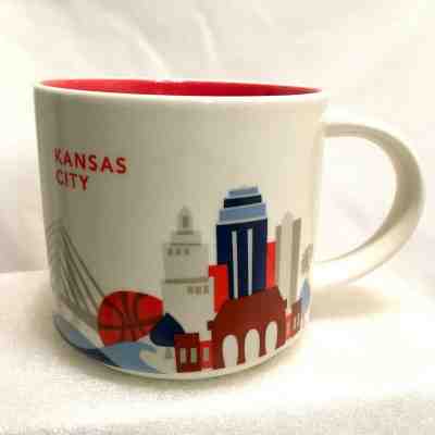 Kansas City Starbucks 2015 YAH You Are Here Mug Cup 14oz *BRAND NEW / OPEN BOX* - Sold on eBay Apr, 12th 2019 for $13.04