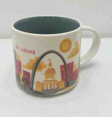 STARBUCK - “You Are Here”- COLLECTION- 2013 St. Louis -14 oz - COFFEE MUG - NEW - Sold on eBay Apr, 21st 2019 for $13.99