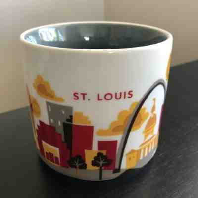 Starbucks St. Louis You Are Here Collection Coffee Mug Cup 14oz 2015 - Sold on eBay Mar, 31st 2019 for $9.99