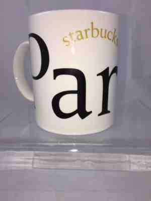Starbucks ~ PARIS ~ City Mug Collector Series ~ 2002 ~  Made in England ~ 16 oz - Sold on eBay Apr, 18th 2019 for $6.00