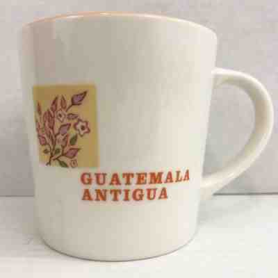Starbucks Latin America Guatemala Antigua Map Flower Coffee Mug Tea Cup 2005 - Sold on eBay Apr, 15th 2019 for $10.00