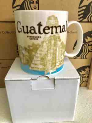 STARBUCKS GUATEMALA GLOBAL ICON 16 fl oz MUG - Sold on eBay Apr, 9th 2019 for $59.00