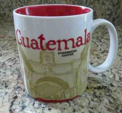 Starbucks 2011 Collector Series Guatemala Mug Cup 16 oz Rare - Sold on eBay Apr, 9th 2019 for $59.95