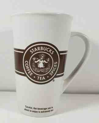 Starbucks Brown Mermaid Logo 16 oz. 2008 Coffee Cup Mug Pike Place Siren Ceramic - Sold on eBay Apr, 23rd 2019 for $12.99