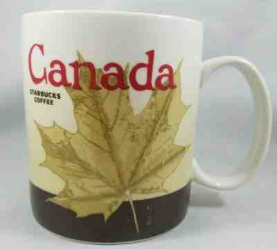 Starbucks Canada Mug Collectors Series 16oz Ceramic  Maple Leaf 2012 - Sold on eBay Apr, 23rd 2019 for $24.99