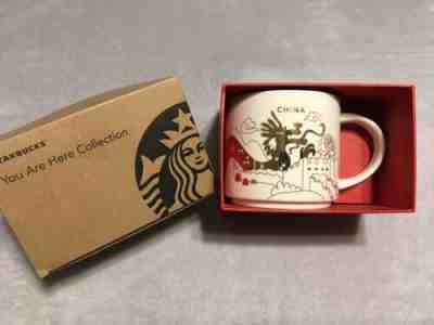 New Starbucks 2018 China YAH China Country Golden Dragon You Are Here Mug - Sold on eBay Apr, 23rd 2019 for $24.00