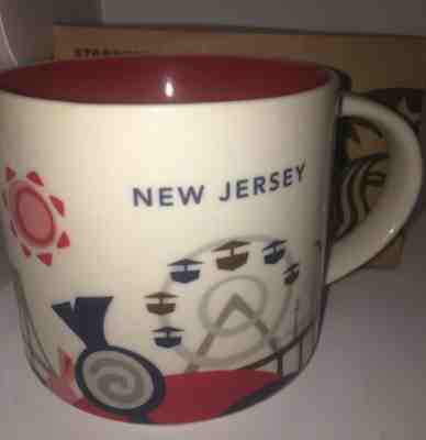 New Starbucks Wish You Were Here Collection Coffee Mug - New Jersey - Sold on eBay Apr, 22nd 2019 for $13.99