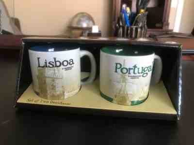 Starbucks Lisbon & Portugal Global Icon Demitasse Mugs - Sold on eBay Apr, 14th 2019 for $30.80