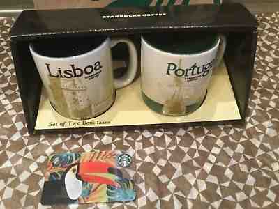 Starbucks City Mug, LISBOA + PORTUGAL, Global Icon Collection, SKU, 3oz. - Sold on eBay Apr, 3rd 2019 for $39.00
