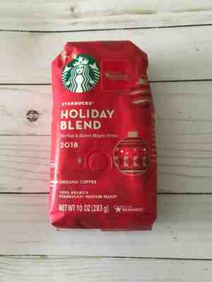 Starbucks Holiday Blend 2018 Medium Roast Ground Coffee 10oz Limited Exp. 5/2019 - Sold on eBay Apr, 15th 2019 for $11.50